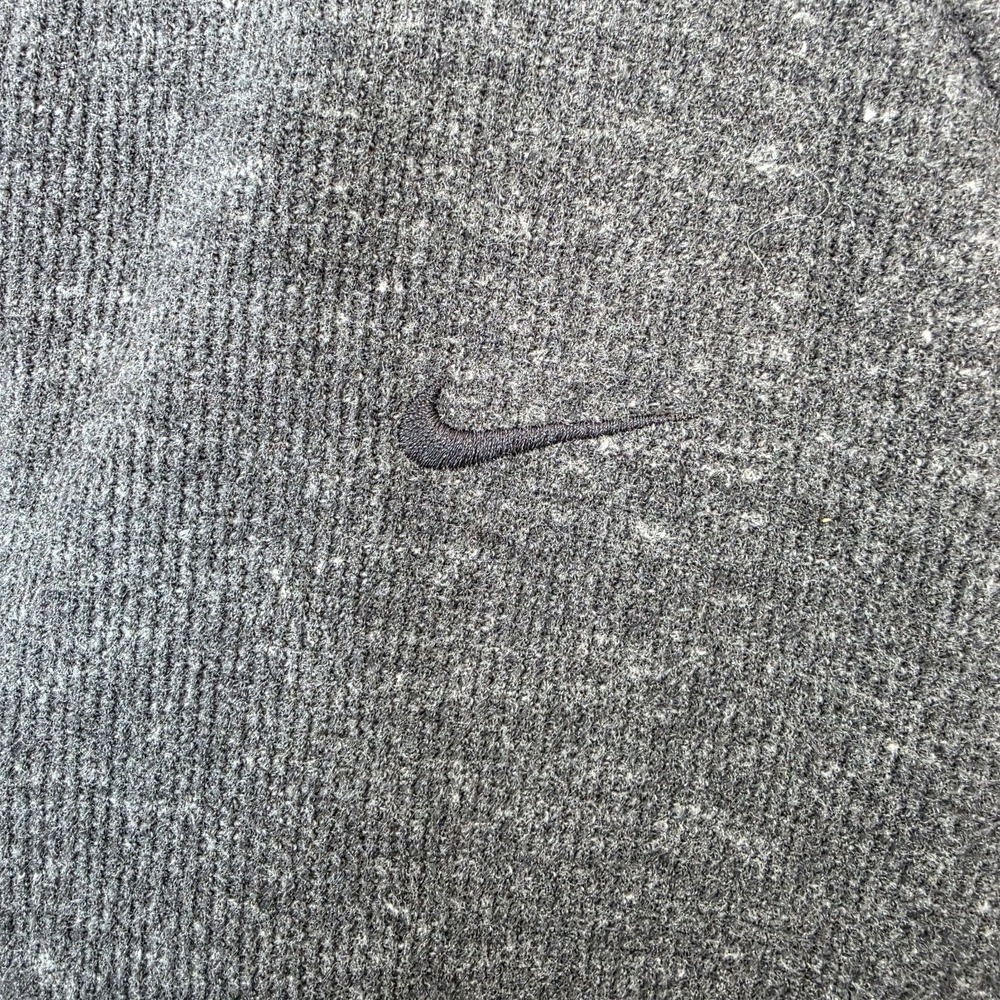 Nike Gray Funnel Neck 1/4 Zip Athleisure Lounge Oversized Pullover Size Large - Picture 4 of 10